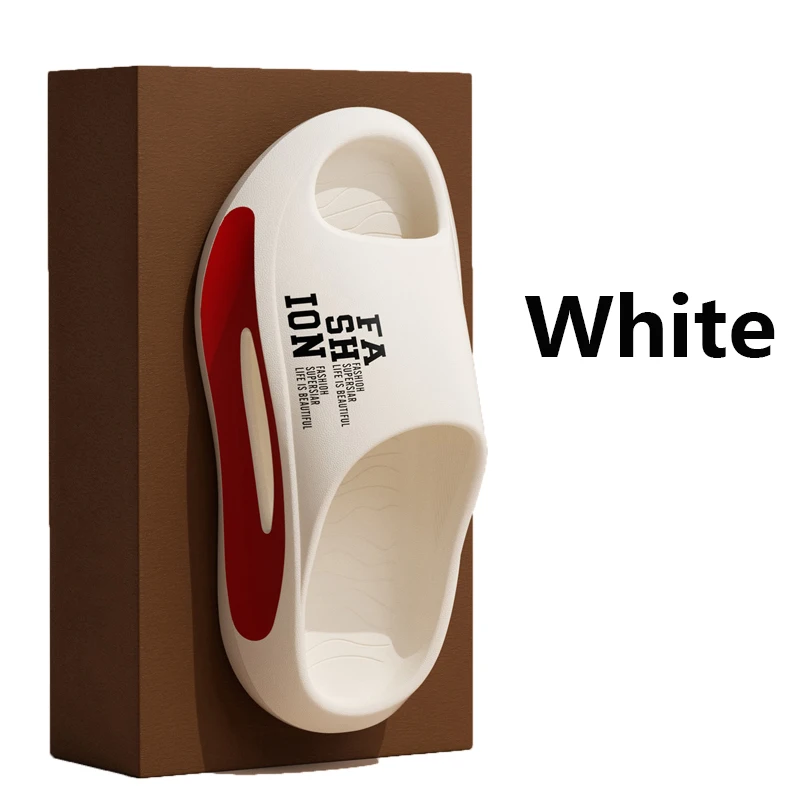Summer Men's Sports Slippers Indoor Outdoor Sandals Beach Thick Sole EVA Slides Open Toe Non-slip Men Women Home Shoes Big Size