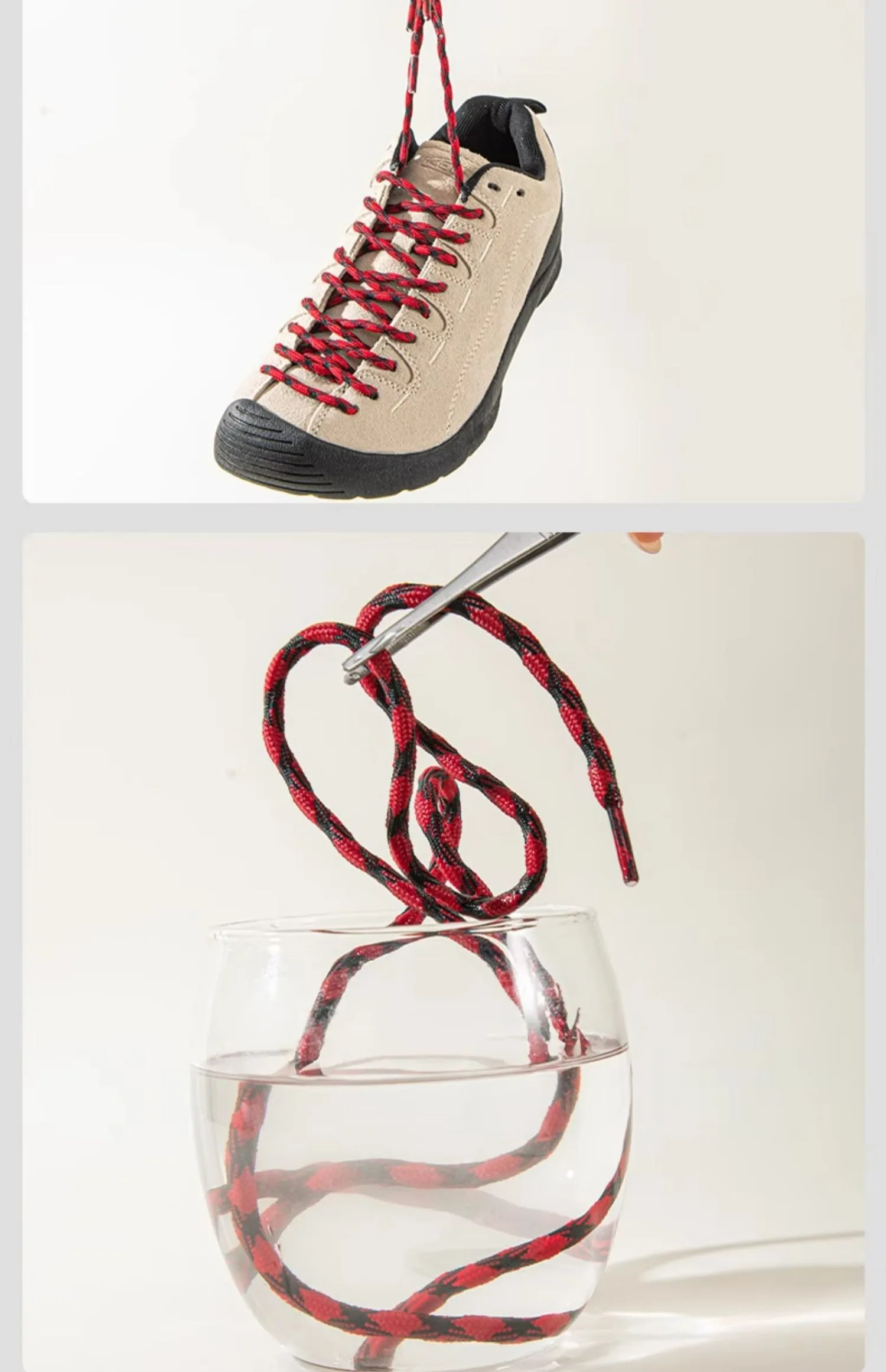 Spherical Anti-skid Design Outdoor Shoelaces Round Shoe Laces Baskets Boots Laces for Shoes 100/120/140/160cm Shoe Accessories