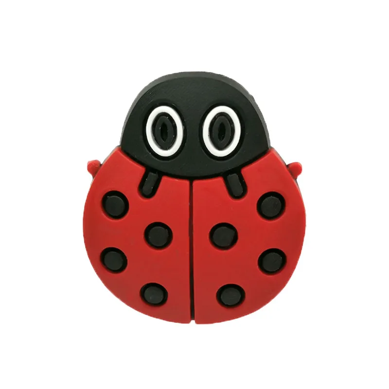 1/25pcs Cute Animal Shoe Charms Funny Cat Pig Panda Shoe Decorations Accessories Koala Ladybug Clog Jeans for Kids