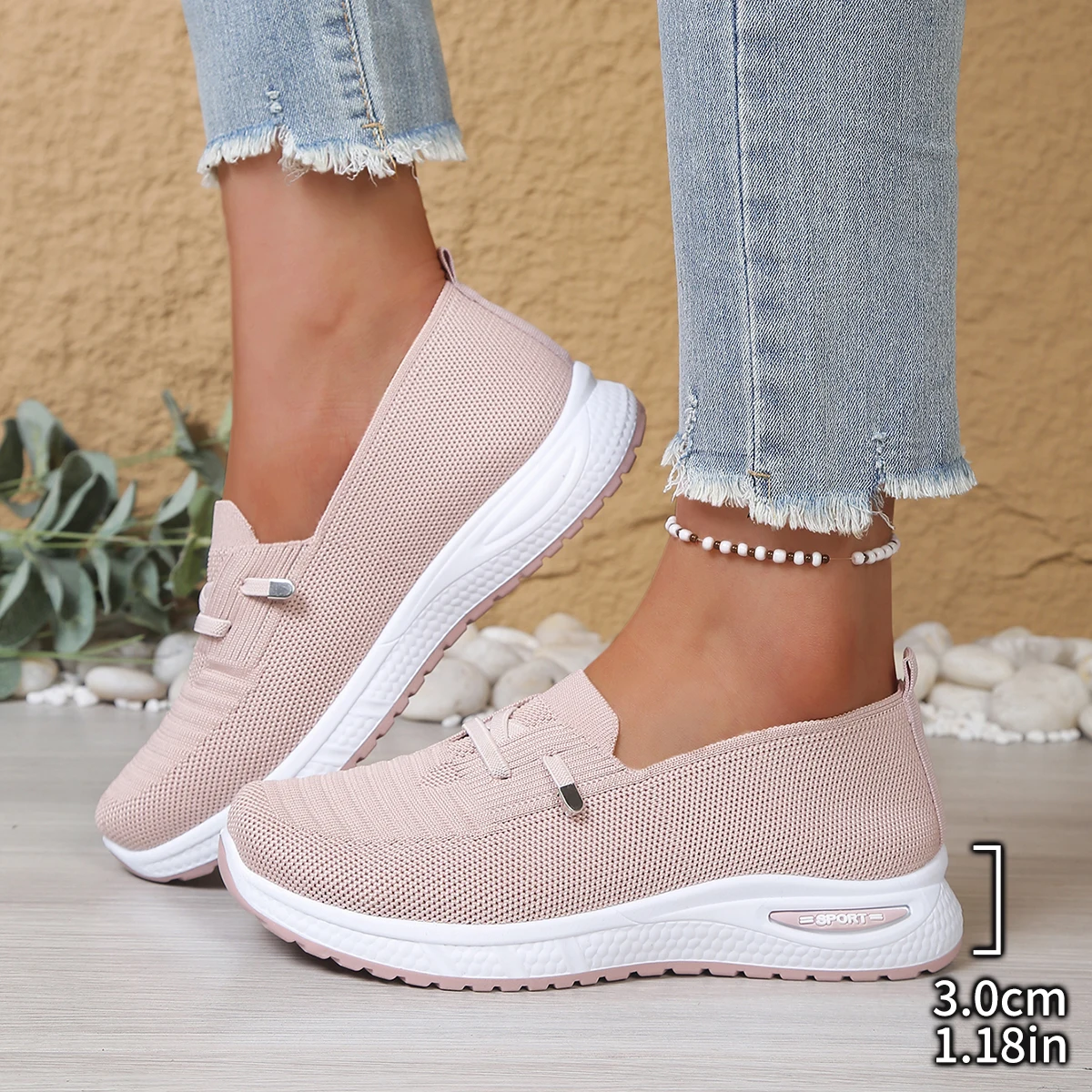 2026 Spring Autumn New Style Mesh Shoes, Casual Fashion Women Sneakers, Soft Sole Lightweight Daily Walking Shoes Free Shipping