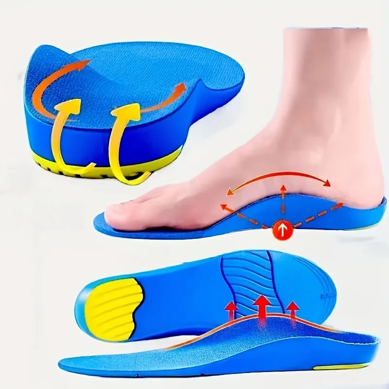 These Insoles Provide Arch Support, Designed for Both Men and Women. They Have Massage Functions, Shock Absorption Function, It
