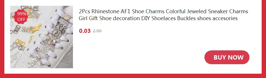 1Pair AF1 Shoelaces buckle Shoelace Buckle Metal Shoelaces Accessories Metal Lace Lock DIY Sneaker Kits Metal Lace Buckle