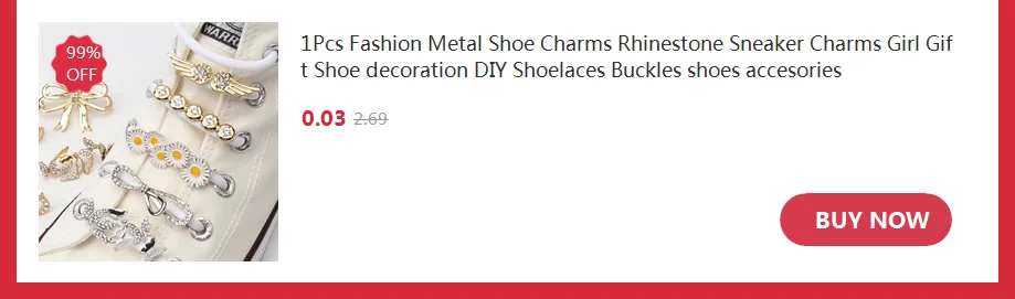 1Pair AF1 Shoelaces buckle Shoelace Buckle Metal Shoelaces Accessories Metal Lace Lock DIY Sneaker Kits Metal Lace Buckle