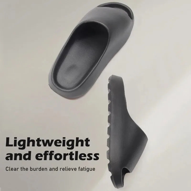 Coconut Slippers Men Women EVA Soft Like Stepping on Shit Thick Soled Sandals Solf Non-slip Wearing Slipper Outdoor Indoor Shoes
