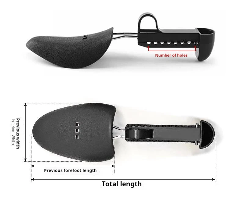 Unisex Shaping Anti Wrinkle Shoe Lasts Scalable Shoe Trees for Anti Deformation Inner Support Shoes Stretcher 1Pair/2Pair