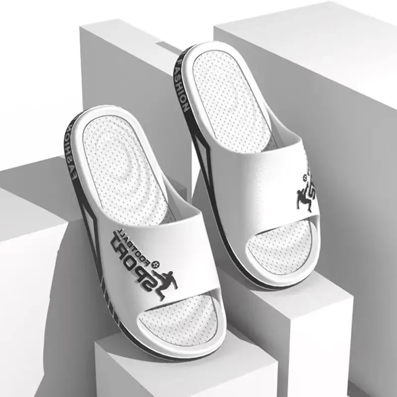 New Men's Slippers for Summer Outdoor Wear, EVA Sports Trend, Couple's Home Bathroom, Soft Soled Home, Men's Cool Slippers