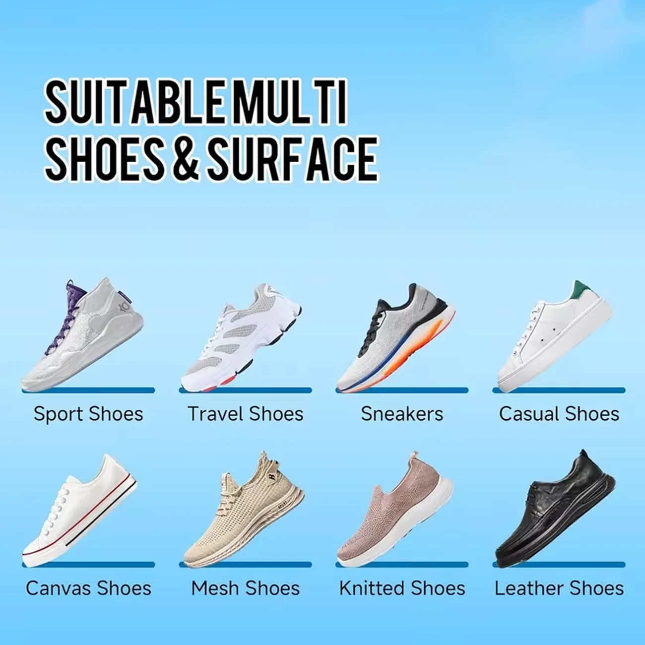 KJM Shoe Dry Cleaning Foam Agent, Quick Clean Foam Cleaner for White Sneakers, Canvas Shoes and Footwear