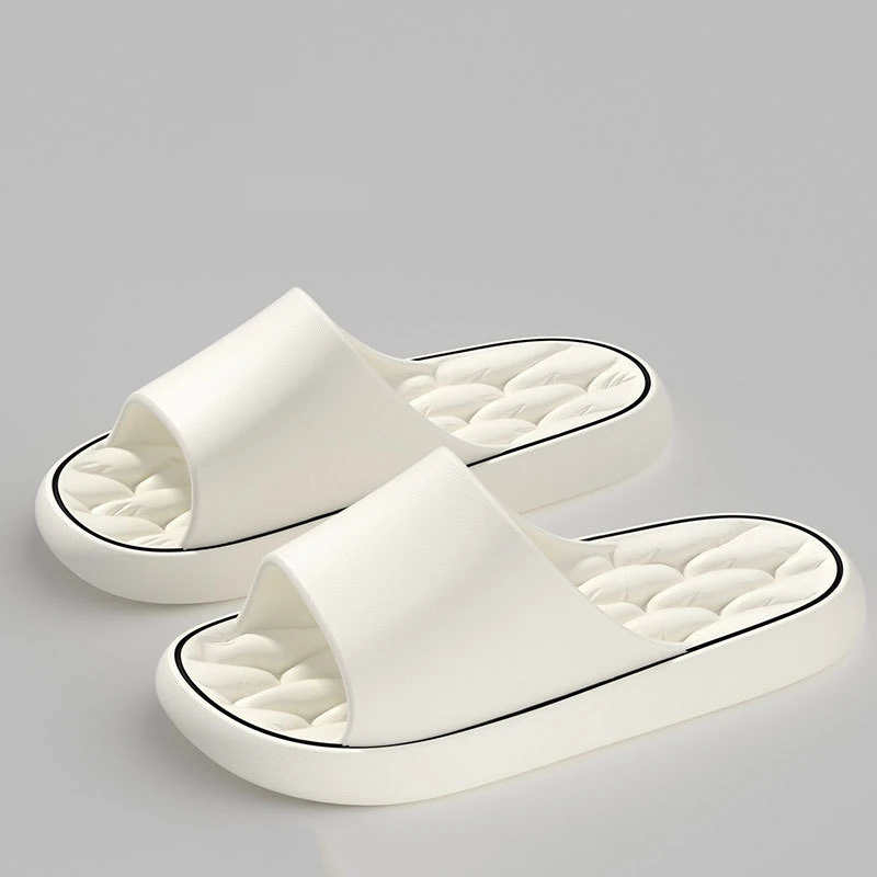 Big Size Men's Slippers Summer Ligtweight Indoor Home Bathroom Sandals Anti-Slip Soft EVA Sole Outdoor Beach Couple shoes
