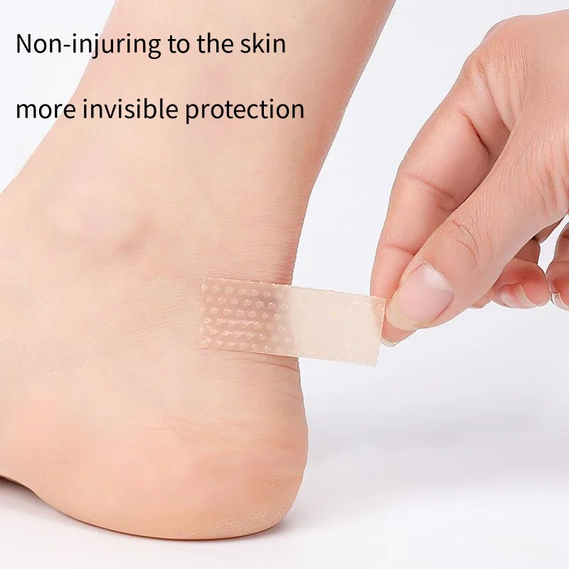 Silicone Gel Blister Bandages - Transparent Heel Protector Tape for Foot, Hand & Toe, Shoe Friction Relief, Blister Prevention