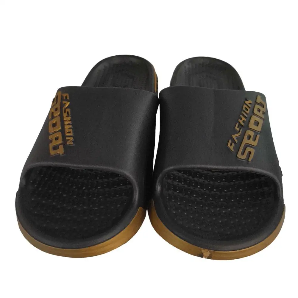 Men Sport Slippers EVA Lightweight Non‑Slip Beach Shower Slipper Unisex Casual Open Toe Sandals For Bathroom Outdoor