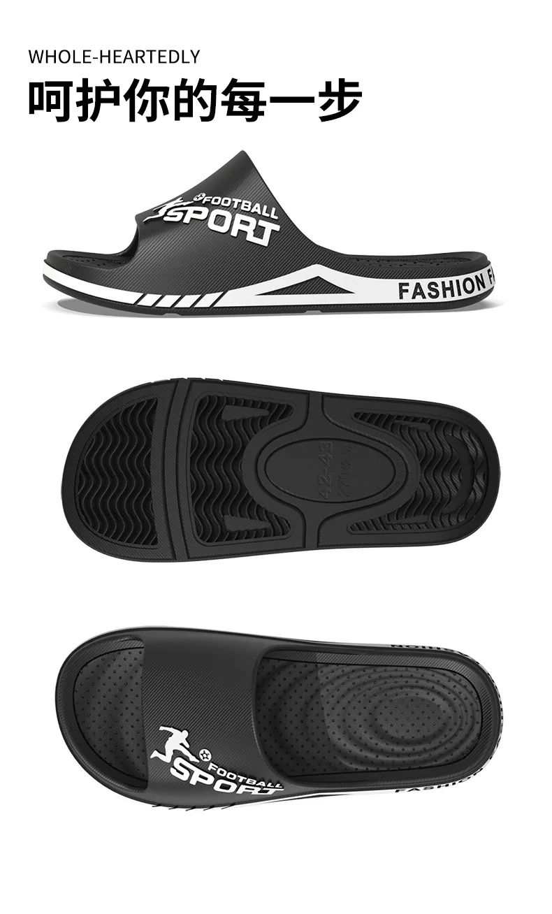 Summer Fashion Slippers For Men Sport Outdoor Sandals Bathroom Non-skid Indoor And Home Sandals For Women Couple Lovers Shoes