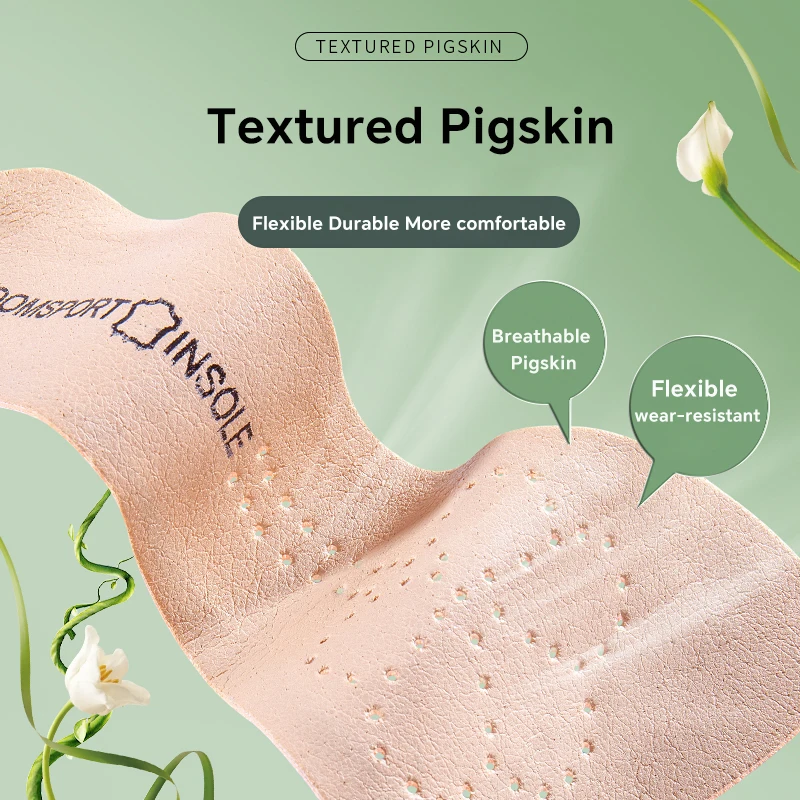 Leather Self-adhesive Insoles for Women High-heels Sandals Anti Slip Breathable and Sweat-absorbent Shoe Pad Adhesive Stickers