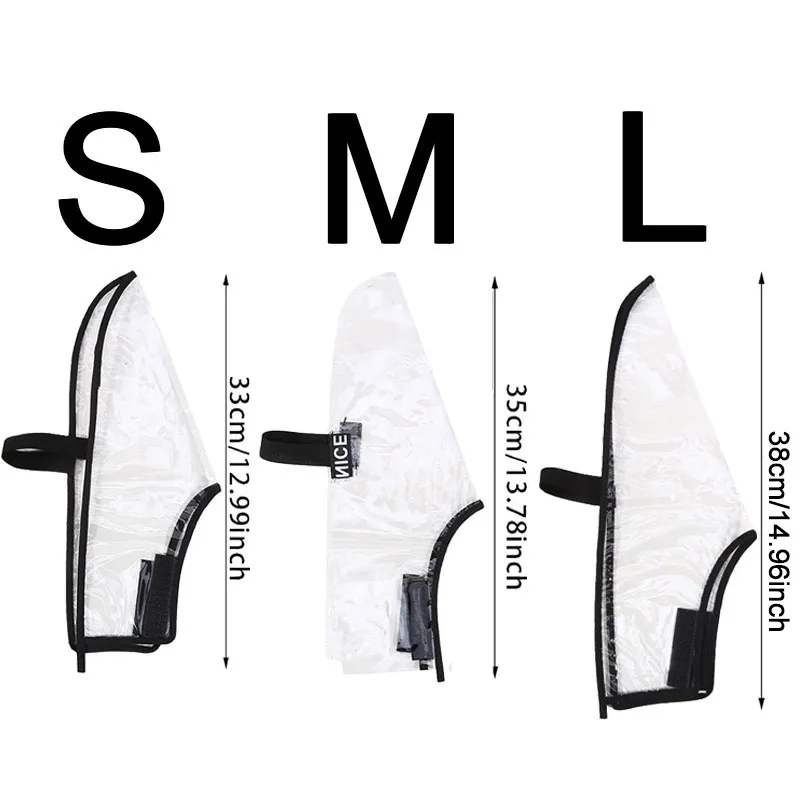 Transparent Shoe Covers For Hair Salon Dustproof Waterproof Non-Slip Easy Wear And Remove Shoe Protectors For Hair Stylists