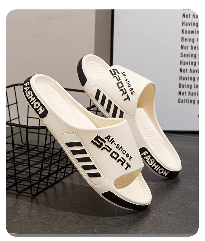 Men's Sport Style Outdoor Slippers Anti-Slip Lightweight for Home And Beach Outdoor Use Comfortable Footwear