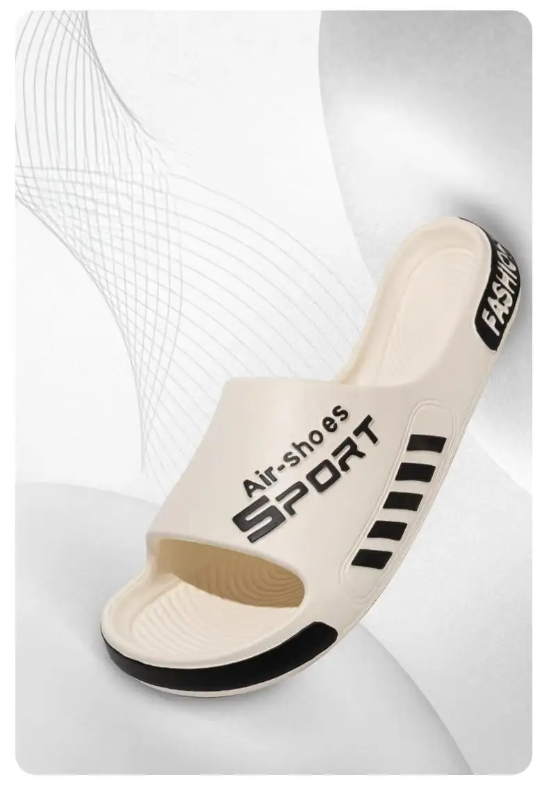 Men's Sport Style Outdoor Slippers Anti-Slip Lightweight for Home And Beach Outdoor Use Comfortable Footwear
