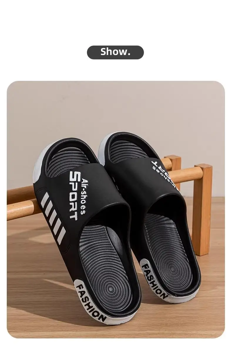 Men's Sport Style Outdoor Slippers Anti-Slip Lightweight for Home And Beach Outdoor Use Comfortable Footwear