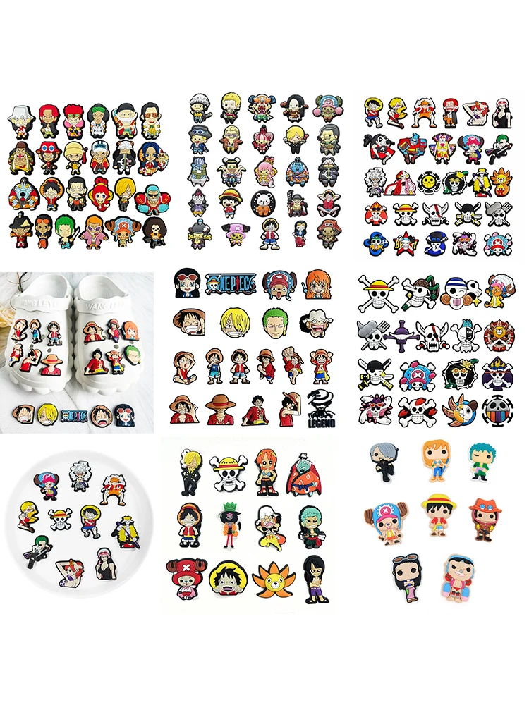 Hot Toys Cartoon 8-100pcs Shoe Charms For Sandals,Shoe Decoration Accessories Shoe Pins Great Gift For Men Women