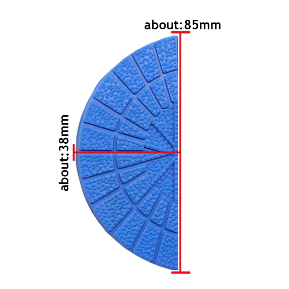 1pair Shoes Patch Outsole Sole Protectors Wear-resistant Anti-Slip Anti-Slip Heel Pads Rubber Shoes Repair Shoe Stickers Shoe