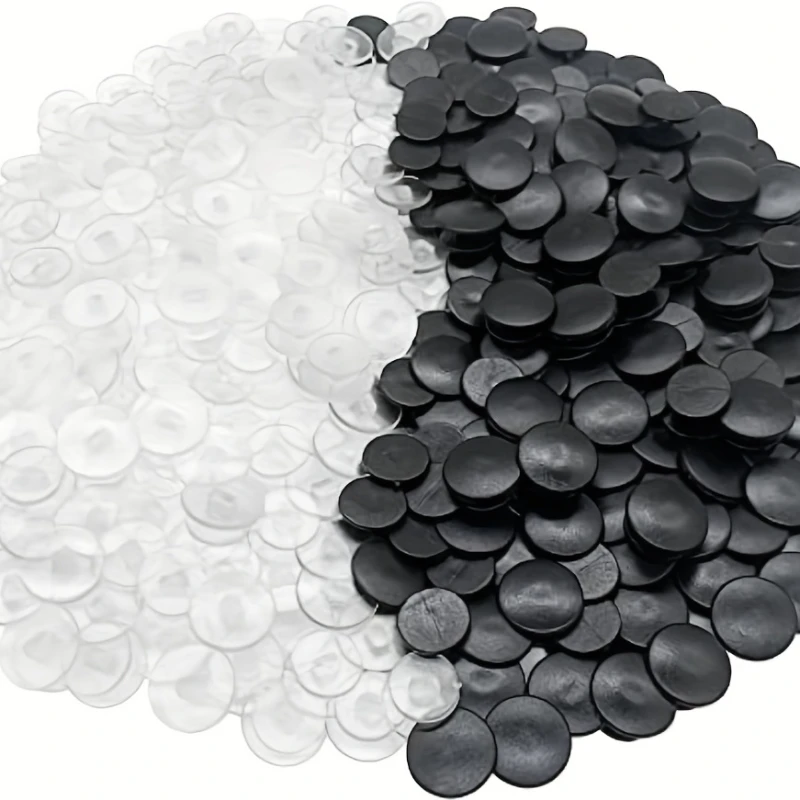 100Pcs Round Buckle Shoe Charms Croc DIY Accesseries Plastic Button For Hole Shoes Garden Shoe Diy Croc Fastener Accessories