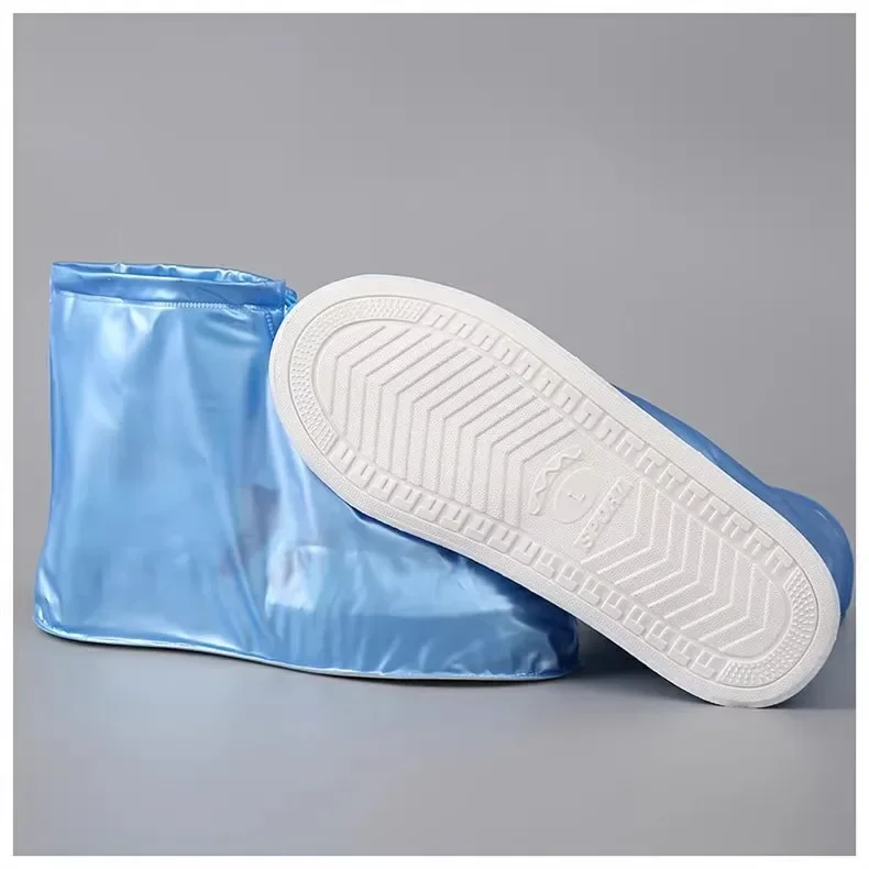 1Pair Silicone Shoes Protectors Rain Boots for Indoor Outdoor Waterproof Shoe Cover Men Women Rainy Reusable Outdoor Shoe Cover