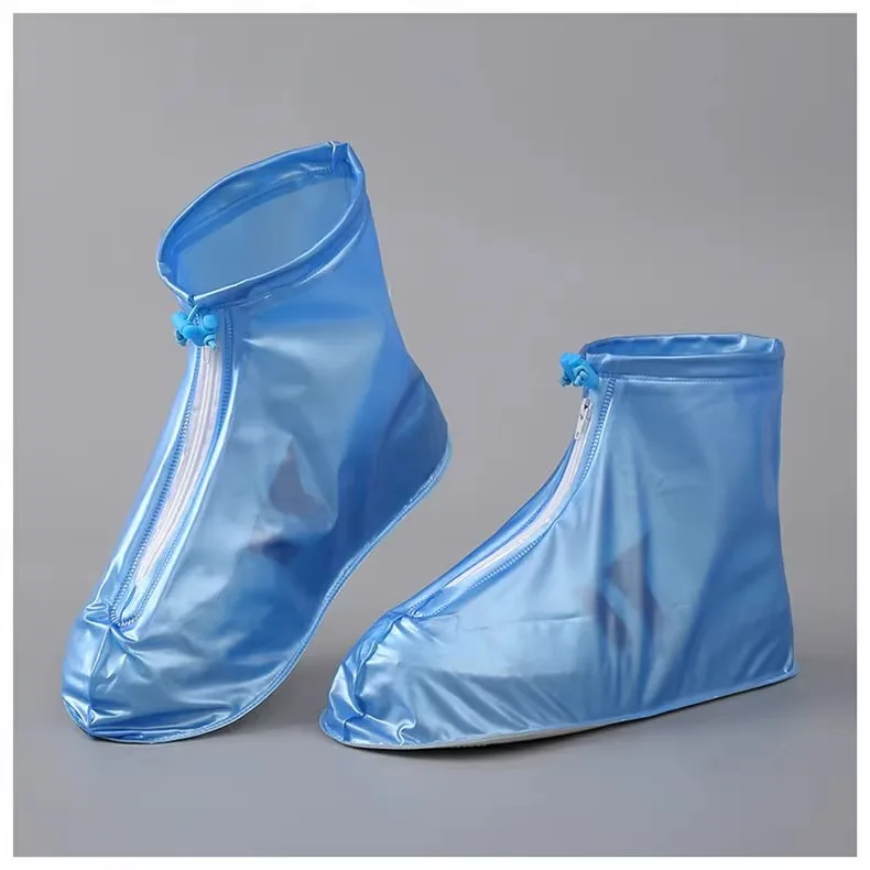 1Pair Silicone Shoes Protectors Rain Boots for Indoor Outdoor Waterproof Shoe Cover Men Women Rainy Reusable Outdoor Shoe Cover