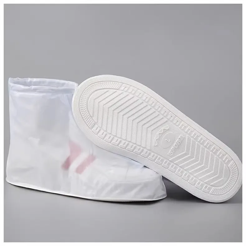 1Pair Silicone Shoes Protectors Rain Boots for Indoor Outdoor Waterproof Shoe Cover Men Women Rainy Reusable Outdoor Shoe Cover