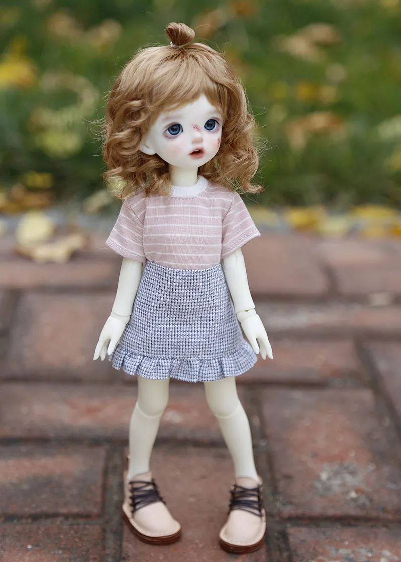 30cm BJD shoes doll clothes fashion lace-up boots cowhide high-top leather shoes for yosd, SD, DD, 1/6 BJD doll shoes toy shoes