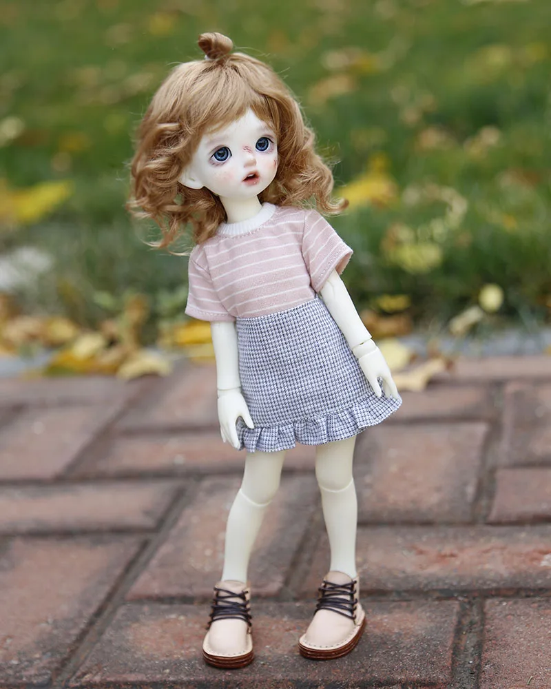 30cm BJD shoes doll clothes fashion lace-up boots cowhide high-top leather shoes for yosd, SD, DD, 1/6 BJD doll shoes toy shoes