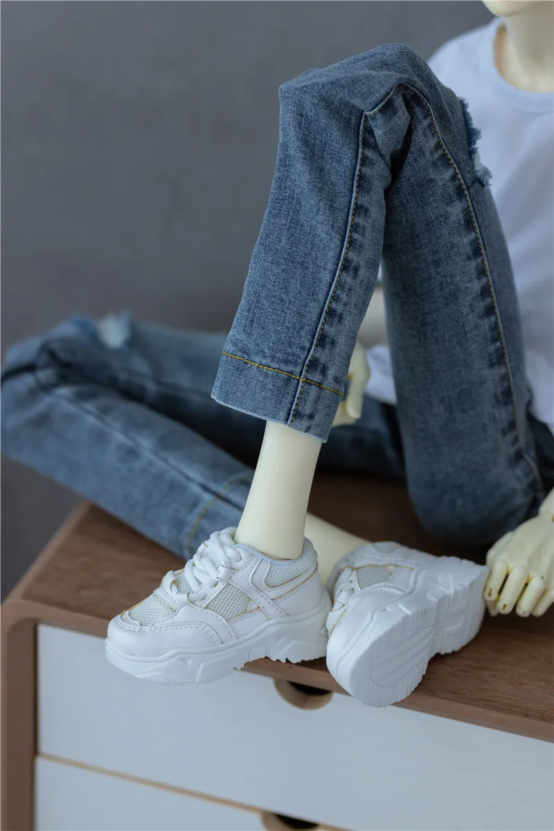 BJD Doll Unisex Mesh Sports Shoes 1/3 1/4 1/6 ID75 Color Combinations Casual Fashionable Multicolored Shoes Doll Accessories