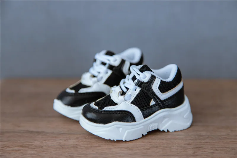 BJD Doll Unisex Mesh Sports Shoes 1/3 1/4 1/6 ID75 Color Combinations Casual Fashionable Multicolored Shoes Doll Accessories