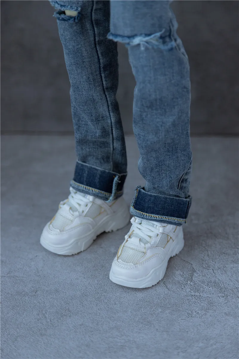 BJD Doll Unisex Mesh Sports Shoes 1/3 1/4 1/6 ID75 Color Combinations Casual Fashionable Multicolored Shoes Doll Accessories