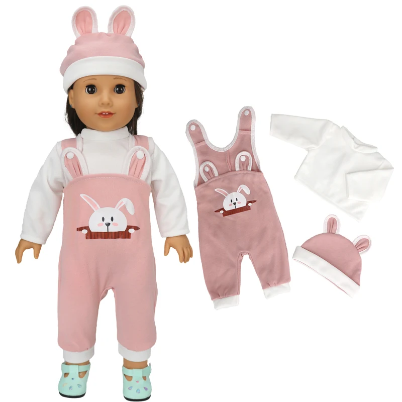18 Inch American Og Girl Doll Fashion Dress 40Cm Baby Dolls Clothes Wears Kids Girl Birthday Gifts