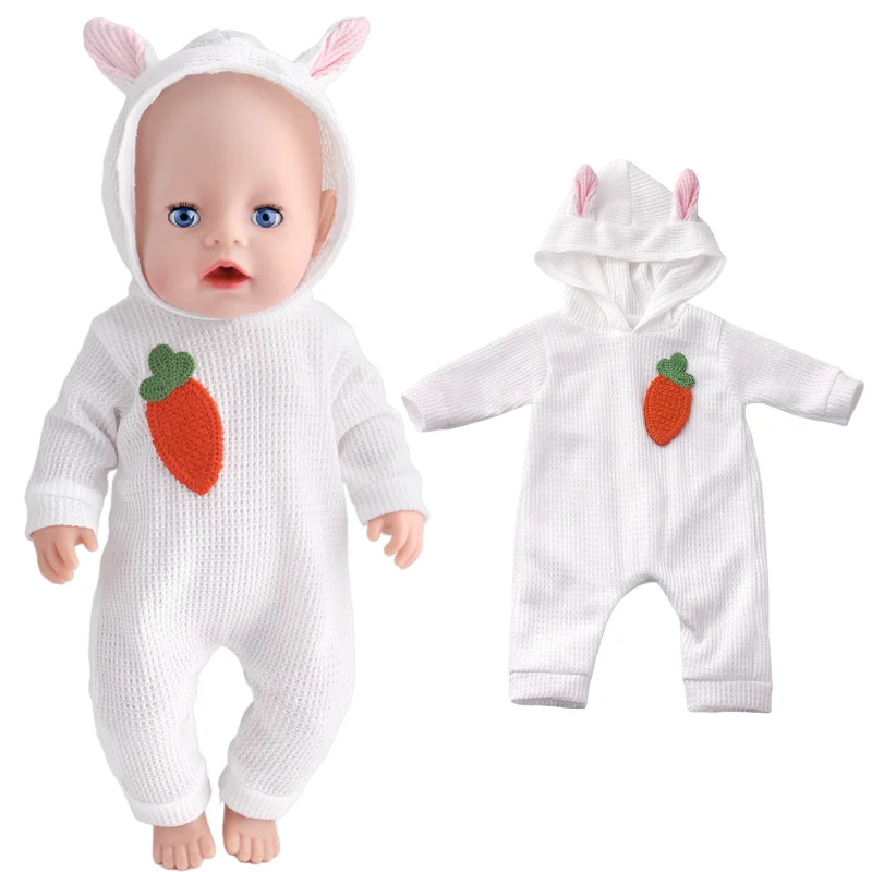 43 CM Baby Doll Clothes Pajama Set Jacket Coat 17 Inch Dolls Jeans Children Gift Toys Outfit