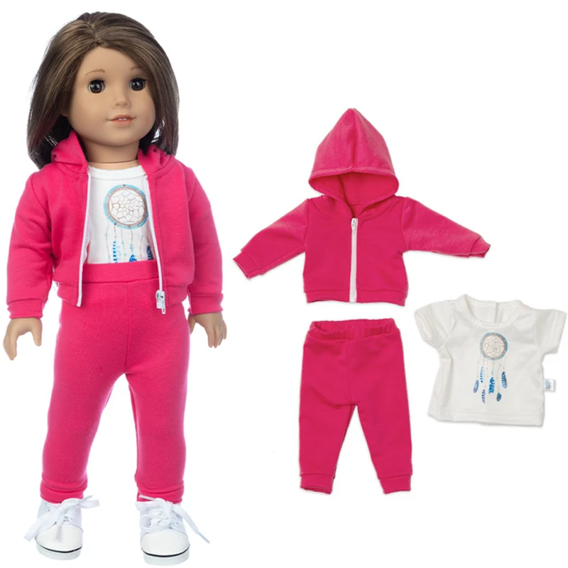 18" American Og Girl Doll Winter Clothes Coat 43 cm Reborn Baby Doll Outfit Toys Wears