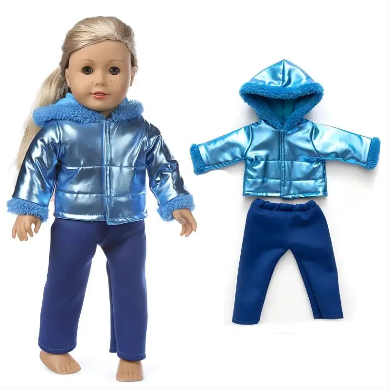 18" American Og Girl Doll Winter Clothes Coat 43 cm Reborn Baby Doll Outfit Toys Wears