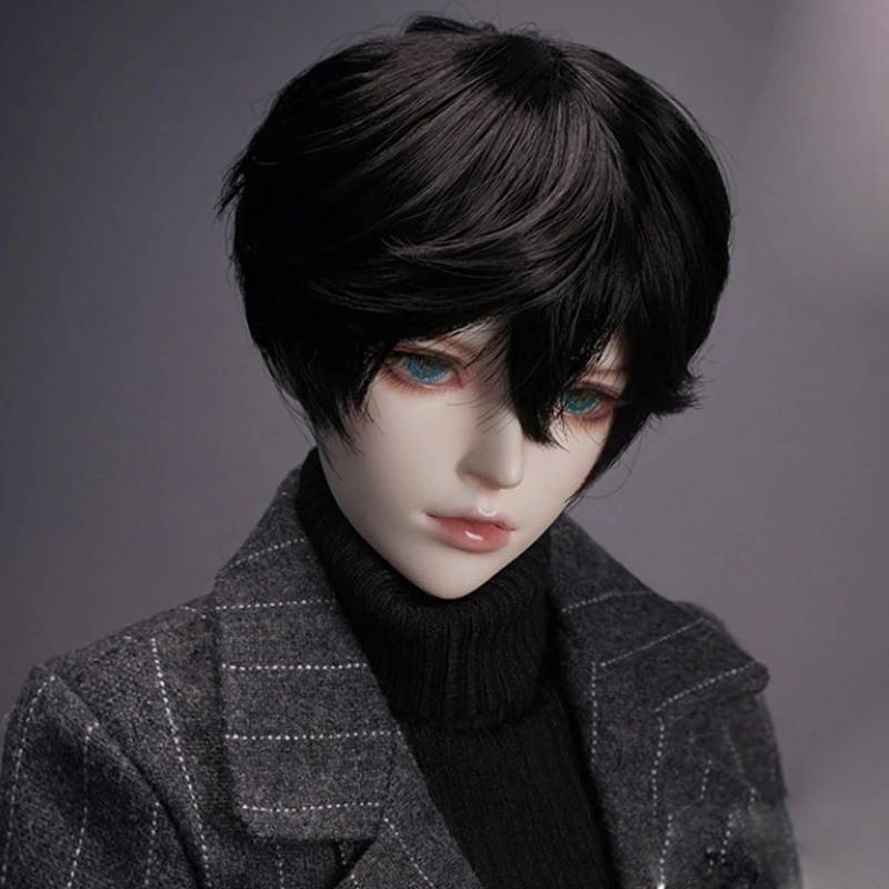 New Style 1/3 1/4 1/6 1/8 Bjd SD Wig Hair High Temperature Cool Short Fiber Wig Wire