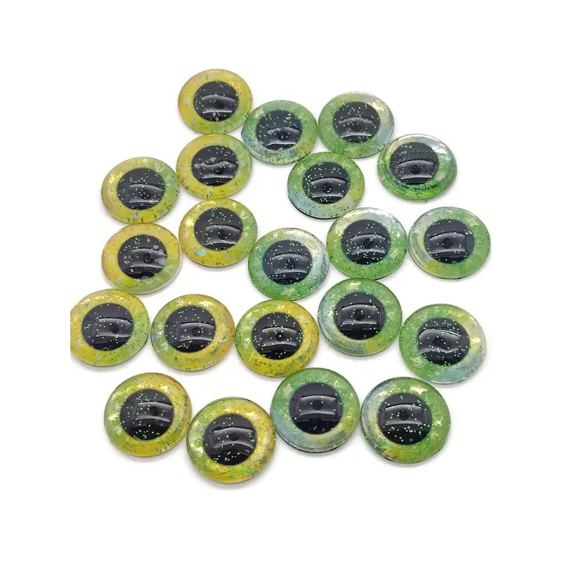 Eyes Animal Ragdoll Toy Eyeball Mixed or pairs 10mm/12mm/20mm/25mm Round photo glass cabochon demo flat back Making findings