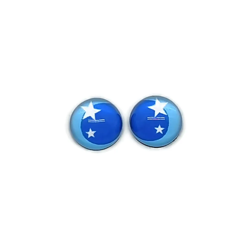 Eyes Animal Ragdoll Toy Eyeball Mixed or pairs 10mm/12mm/20mm/25mm Round photo glass cabochon demo flat back Making findings