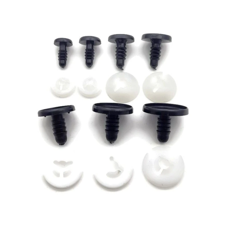 20pcs/lot Glass Cabochon Base Setting Tray for Diy Safety Eyes Making Crafts Handmade Doll Accessories