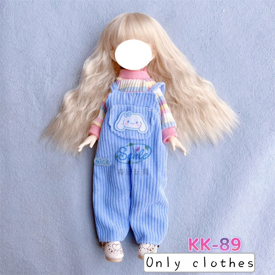 Pretty KK Dress Princess Clothes for 30cm 1/6 Bjd DIY Doll Dress Up Clothing Dolls Skirt Cute Casual Suit Socks Toy Accessories