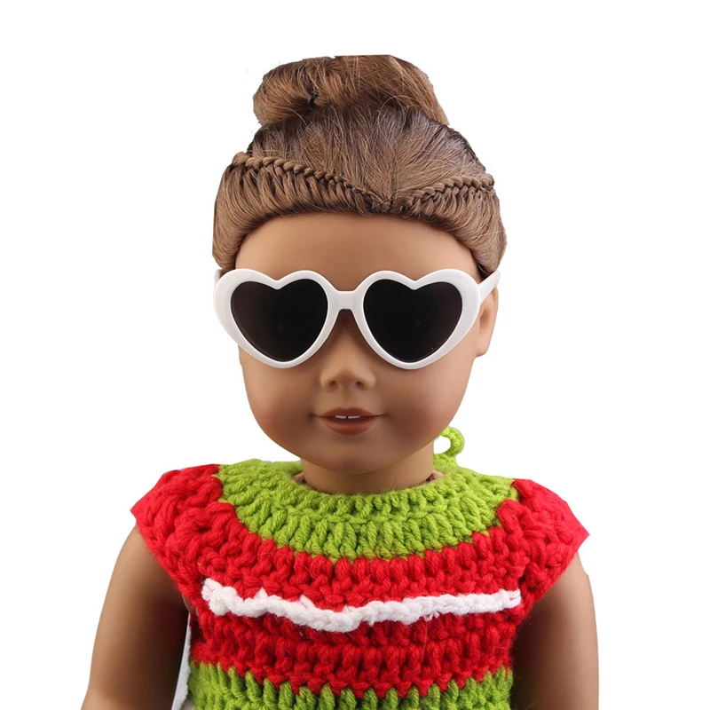 Doll Travel Clothes, Bags, Sunglasses, Cameras, Shoes Outfit For American 18inch&OG,Life,43cm Baby New Born Girtl Doll Gift Toy