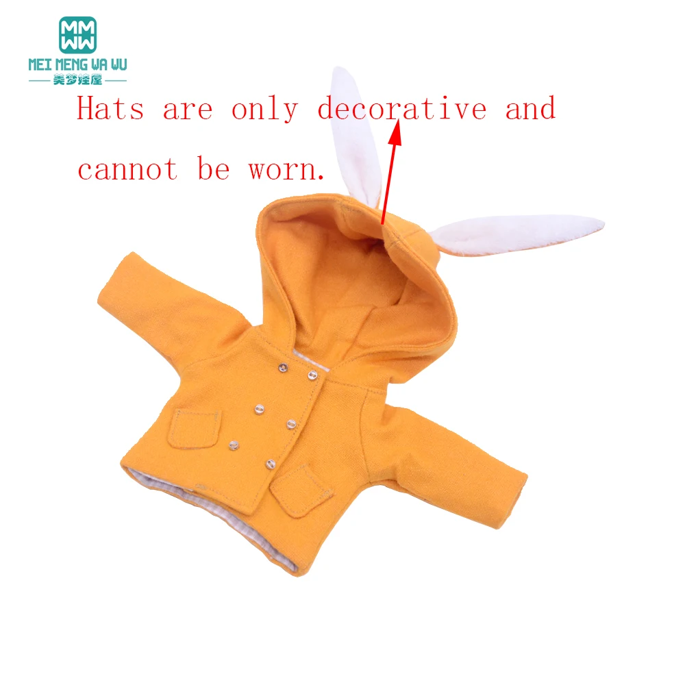 Blyth Doll Clothes Azon OB22 OB24 Fashion Wool Jacket Coat Sweater Jeans Doll Accessories