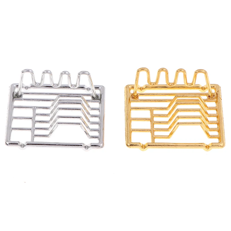 1Pc 1:12 Dollhouse Miniature Dish Shelves Kitchen Toy For Family Collectible