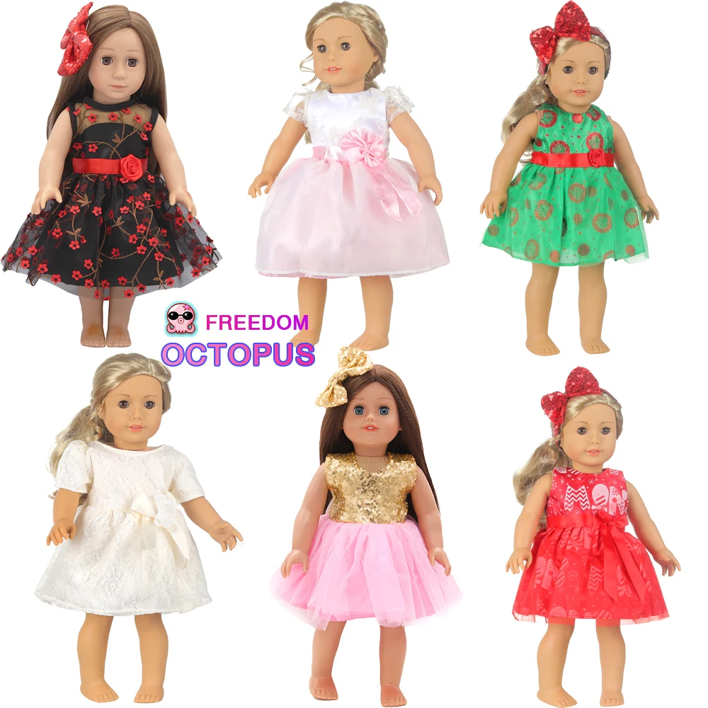 American 18 Inch Girl Doll Canvas Shoes 7cm Fashion Lines, Flowers Sneakers Boots For 43cm Baby New Born& DIY Russia,OG Doll Toy