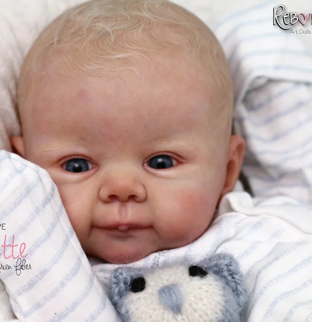 NPK 20Inch Reborn doll Kit Juliette Baby Doll Kit Soft Fresh Color High Quality Vinyl