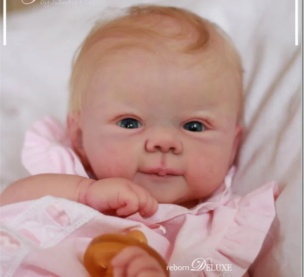 NPK 20Inch Reborn doll Kit Juliette Baby Doll Kit Soft Fresh Color High Quality Vinyl