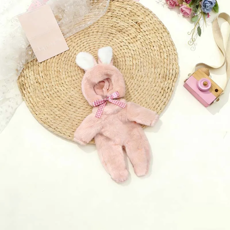 Dolls Clothes for 20cm Baby Dolls DIY Doll Accessories for 20cm Dolls Sweater Jumpsuite Clothes for Mini Reborn Baby Dolls