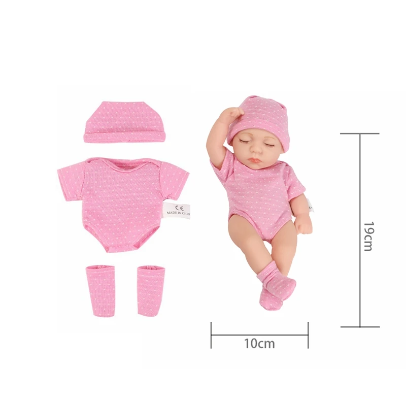 Dolls Clothes for 20cm Baby Dolls DIY Doll Accessories for 20cm Dolls Sweater Jumpsuite Clothes for Mini Reborn Baby Dolls
