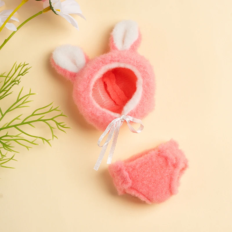 Dolls Clothes for 20cm Baby Dolls DIY Doll Accessories for 20cm Dolls Sweater Jumpsuite Clothes for Mini Reborn Baby Dolls