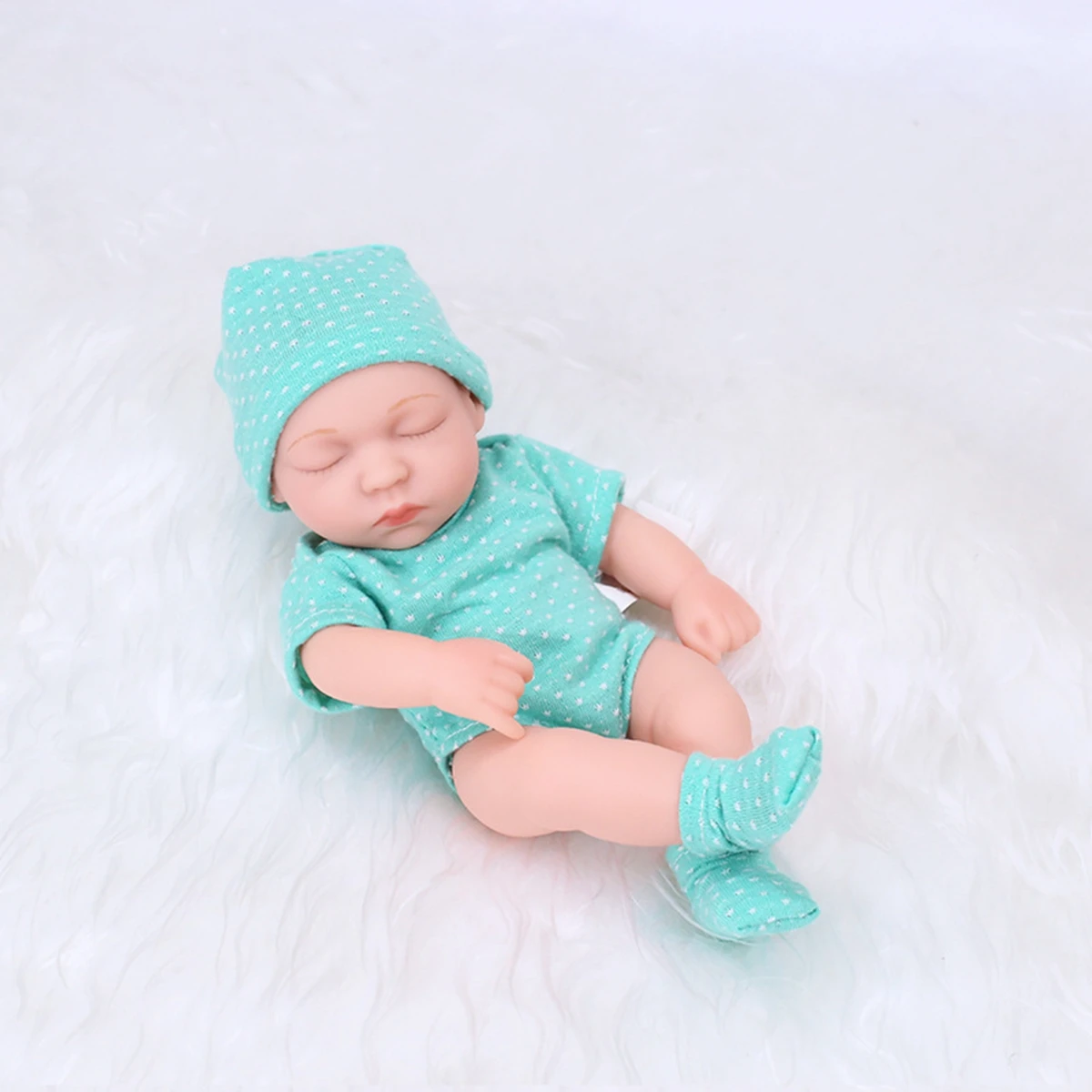 Dolls Clothes for 20cm Baby Dolls DIY Doll Accessories for 20cm Dolls Sweater Jumpsuite Clothes for Mini Reborn Baby Dolls